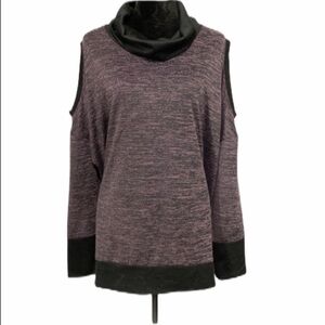 Rbx cold shoulder purple athletic top size 2x NWT